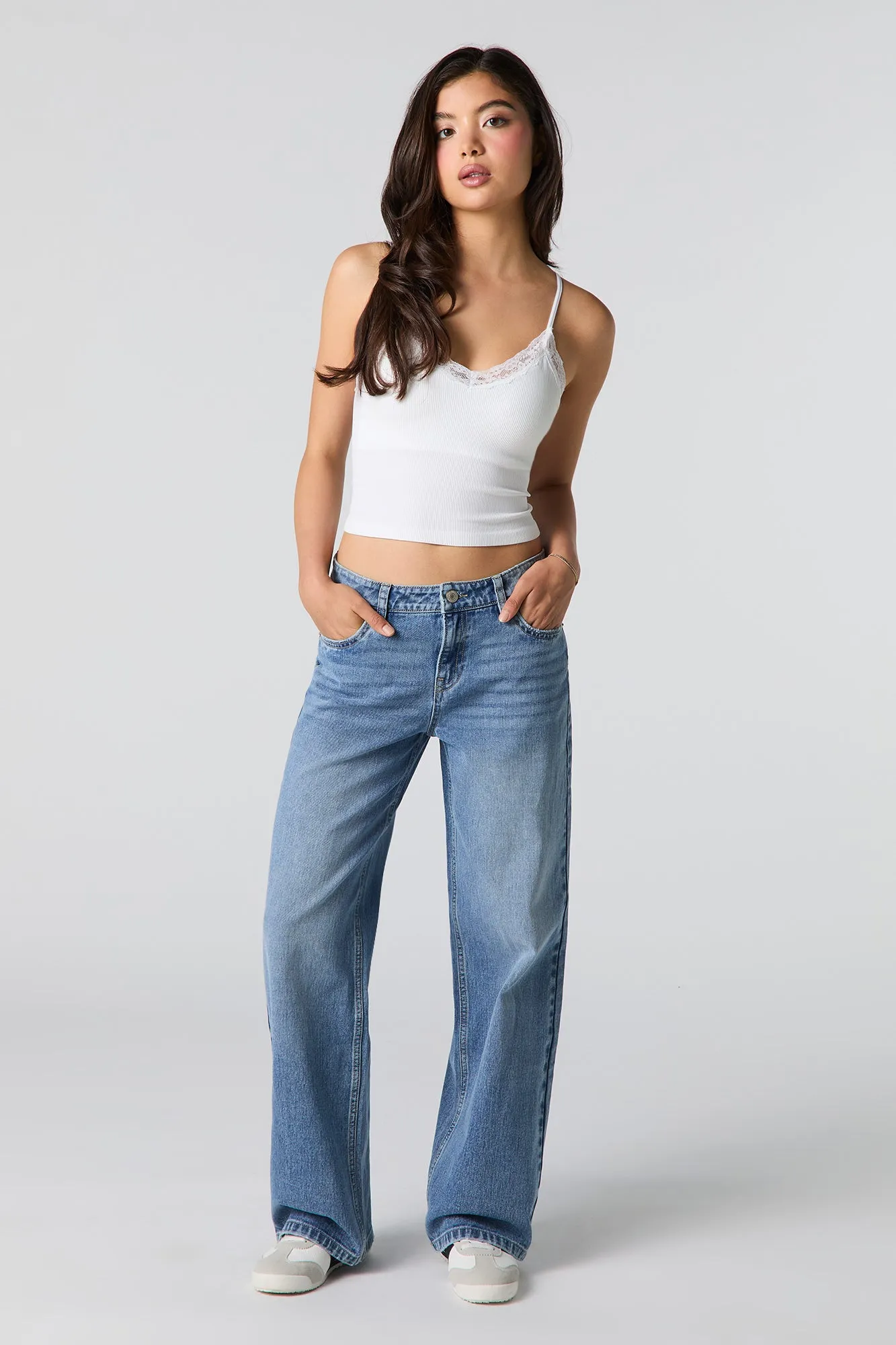 Medium Low Rise Baggy Jean sold by Urban Planet