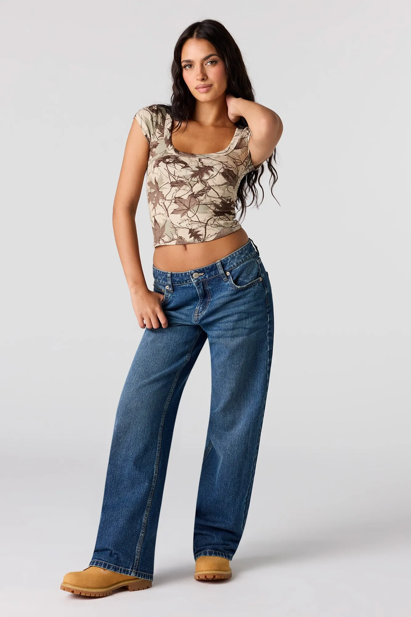 Low Rise Baggy Dark Jean sold by Urban Planet