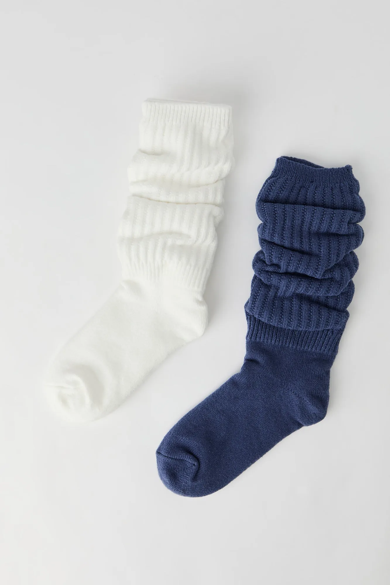 Slouchy Ribbed Socks (2 Pack) sold by Urban Planet