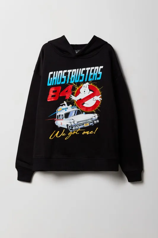 Boys Ghostbusters Graphic Fleece Hoodie sold by Urban Planet