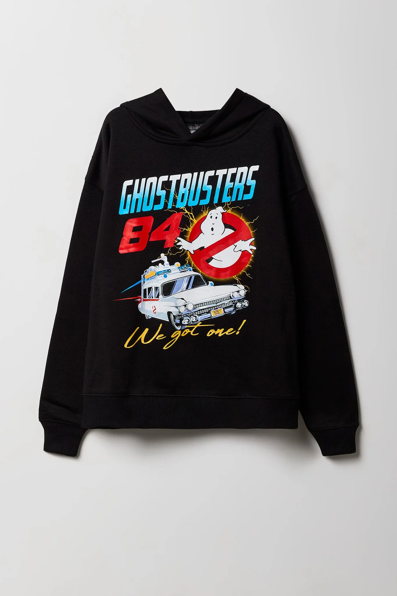 Boys Ghostbusters Graphic Fleece Hoodie sold by Urban Planet