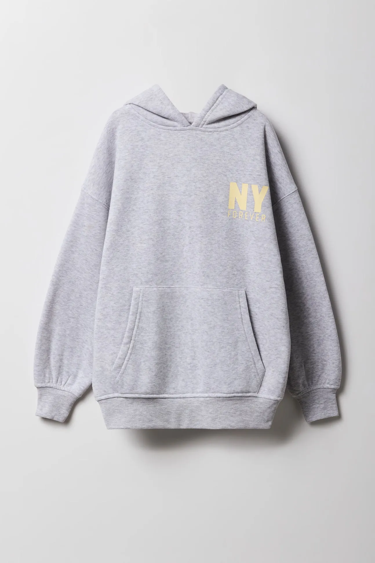 Girls City Graphic Fleece Oversized Hoodie sold by Urban Planet product image thumbnail 4