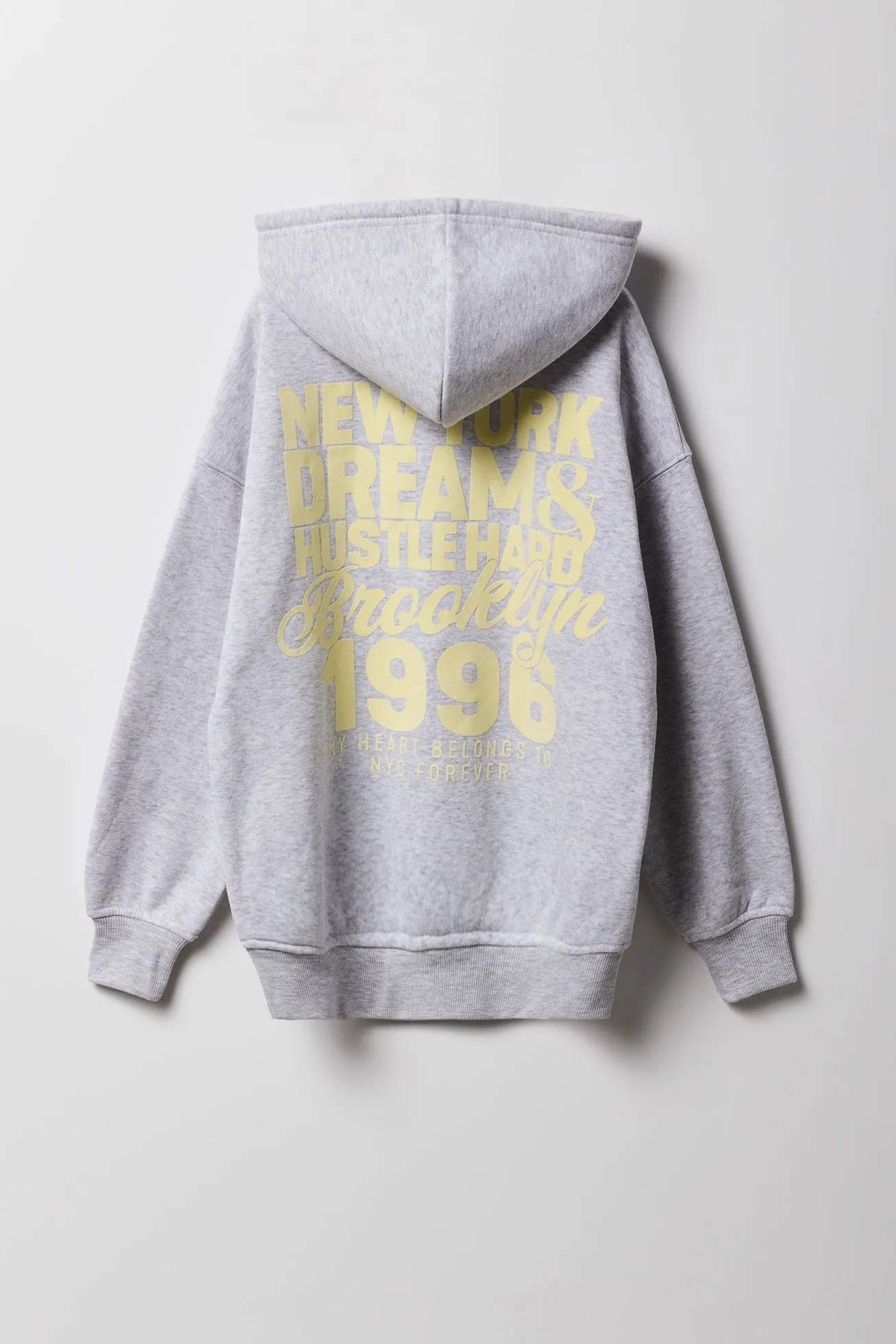 Girls City Graphic Fleece Oversized Hoodie sold by Urban Planet product image thumbnail 3