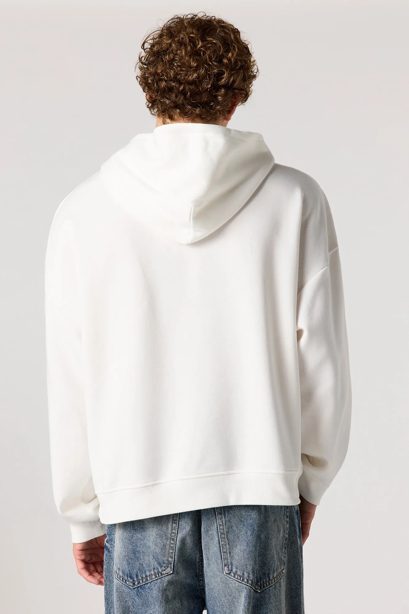 Sprite Embroidered Fleece Boxy Hoodie sold by Urban Planet product image thumbnail 2