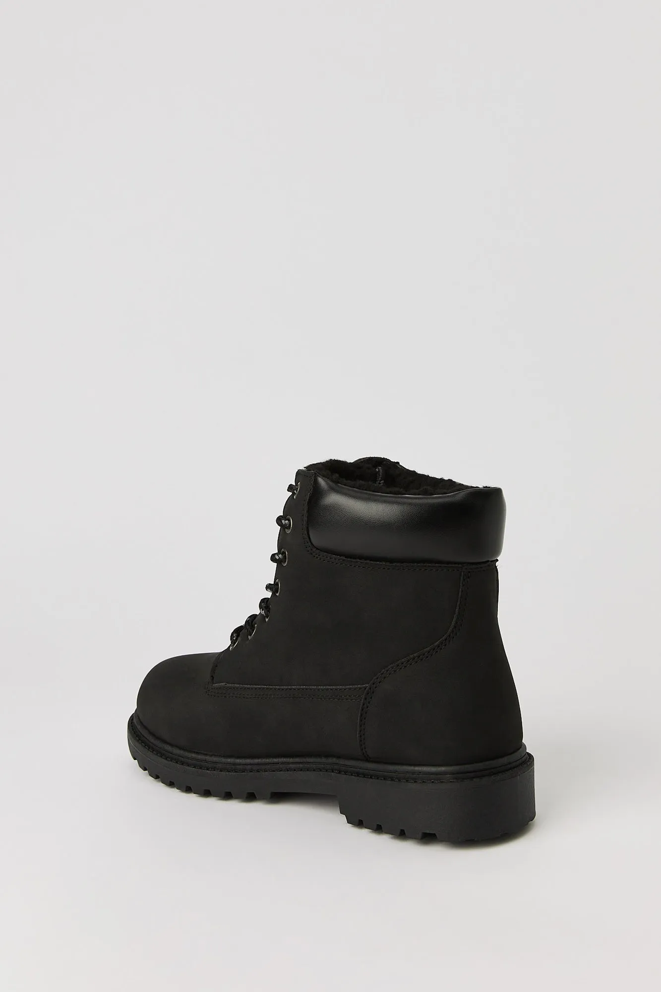 Faux Fur Lined Lace Up Boot sold by Urban Planet product image thumbnail 4