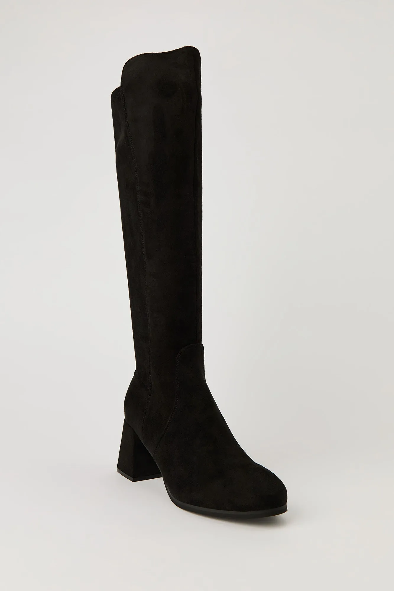 Knee High Block Heel Boots sold by Urban Planet product image thumbnail 2