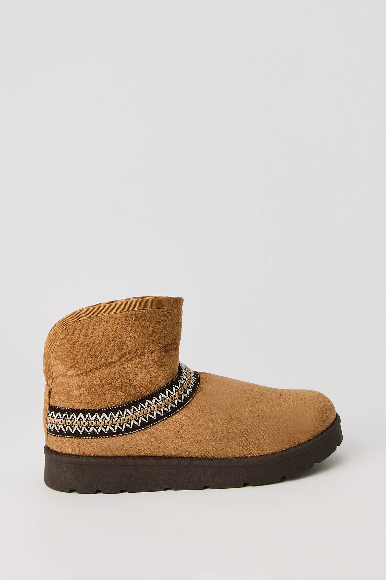 Faux Fur Lined Slipper Booties sold by Urban Planet product image thumbnail 5