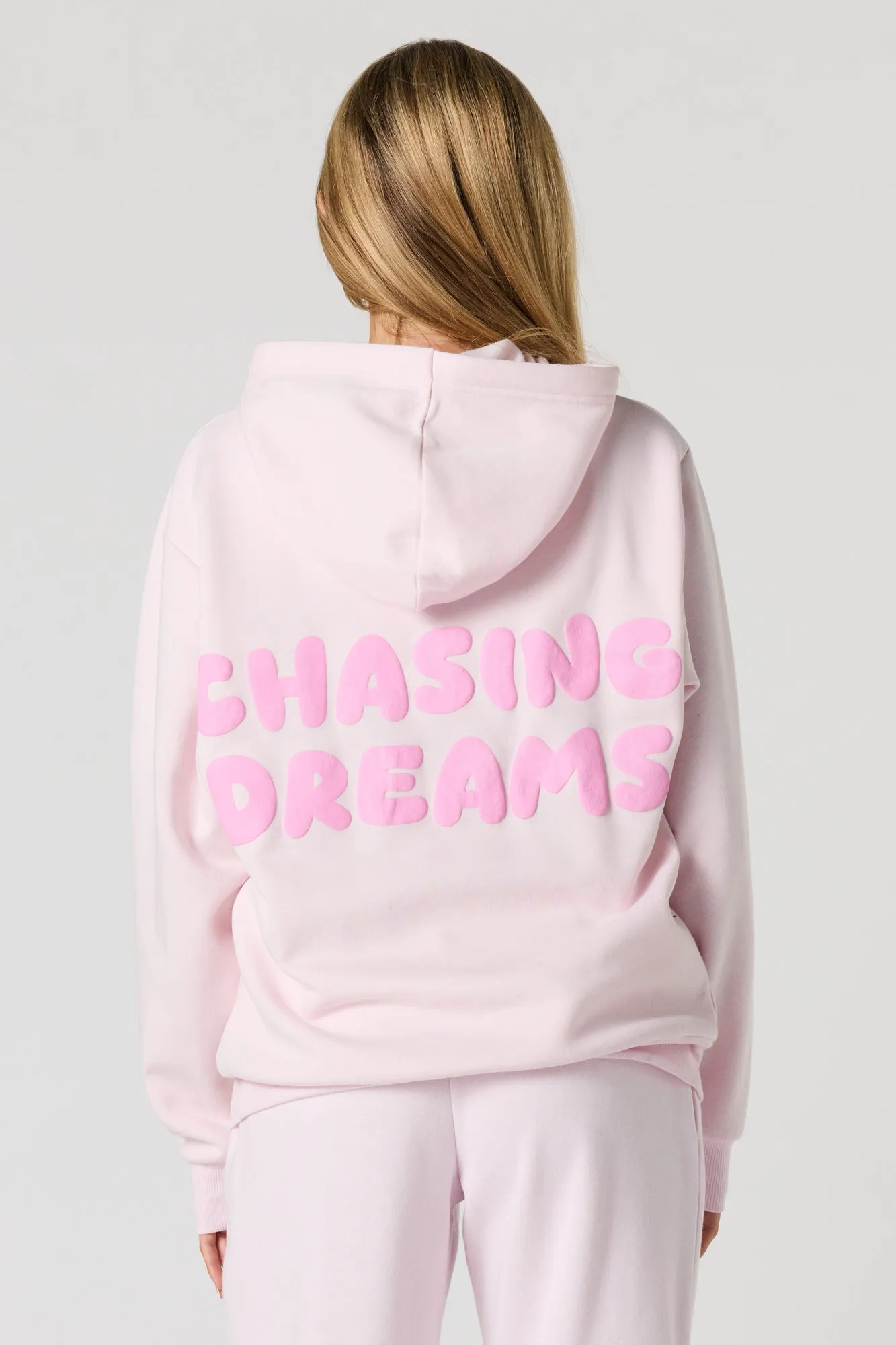 Puff Print Fleece Hoodie sold by Urban Planet