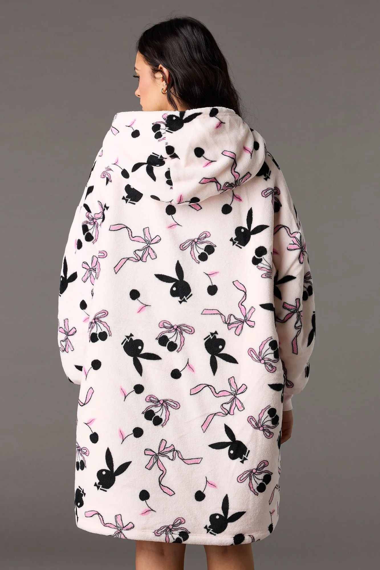 Playboy Plush Blanket Hoodie Humungo sold by Urban Planet product image thumbnail 2