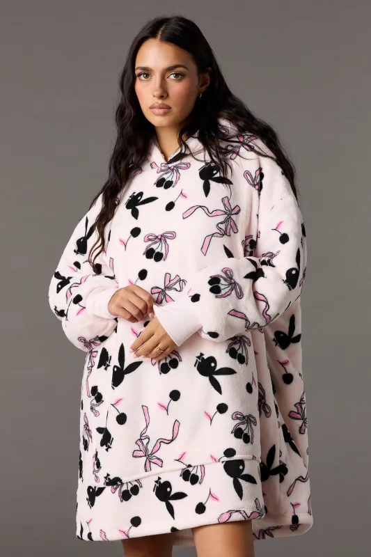 Playboy Plush Blanket Hoodie Humungo sold by Urban Planet