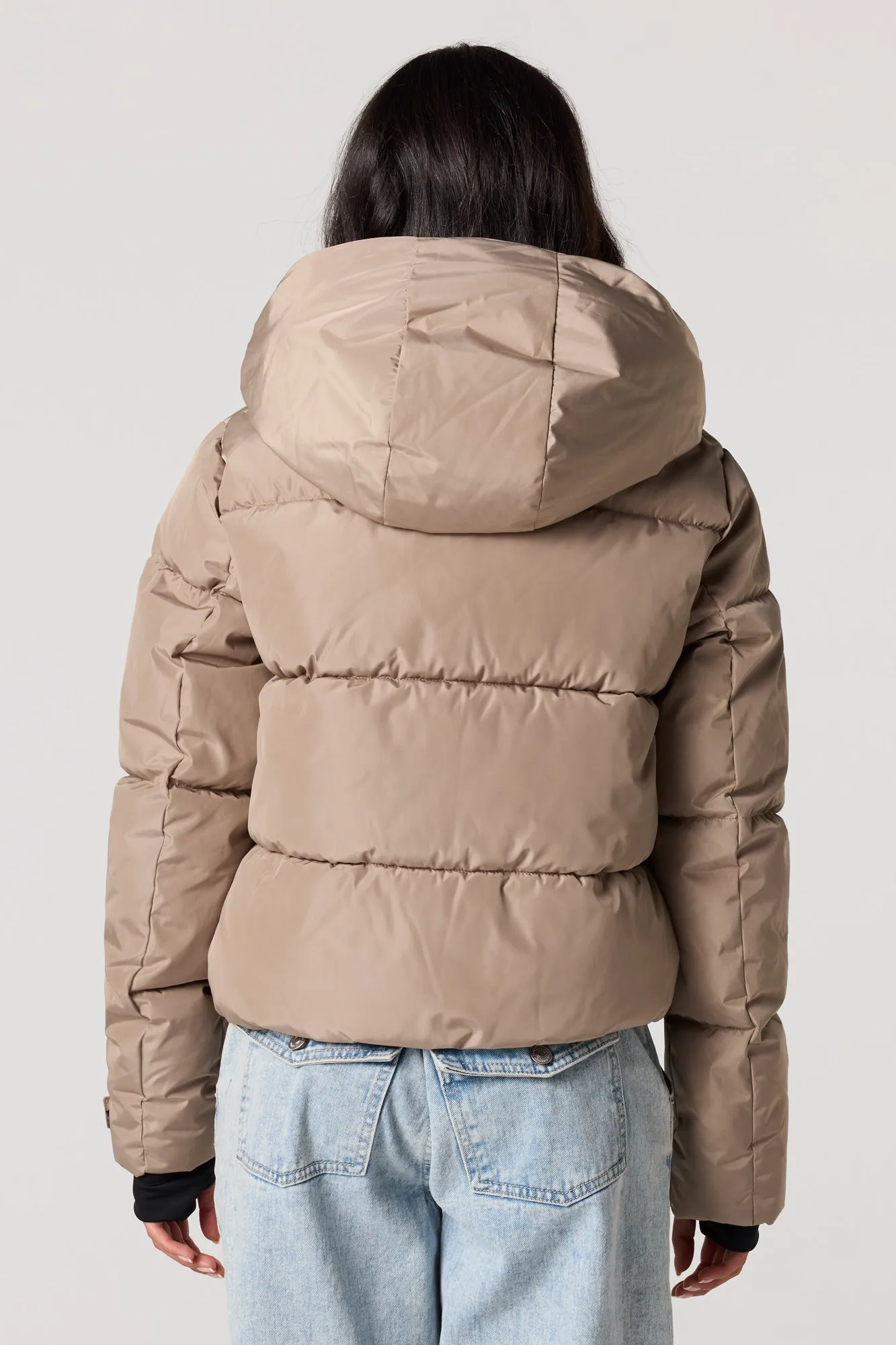 Puffer Hooded Jacket sold by Urban Planet product image thumbnail 2