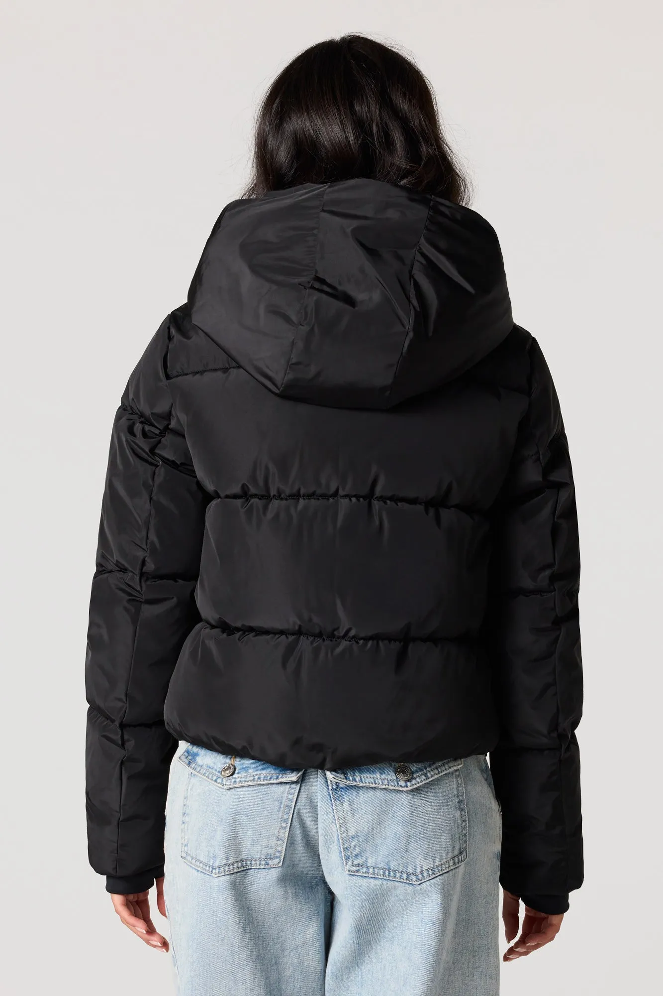 Puffer Hooded Jacket sold by Urban Planet product image thumbnail 5