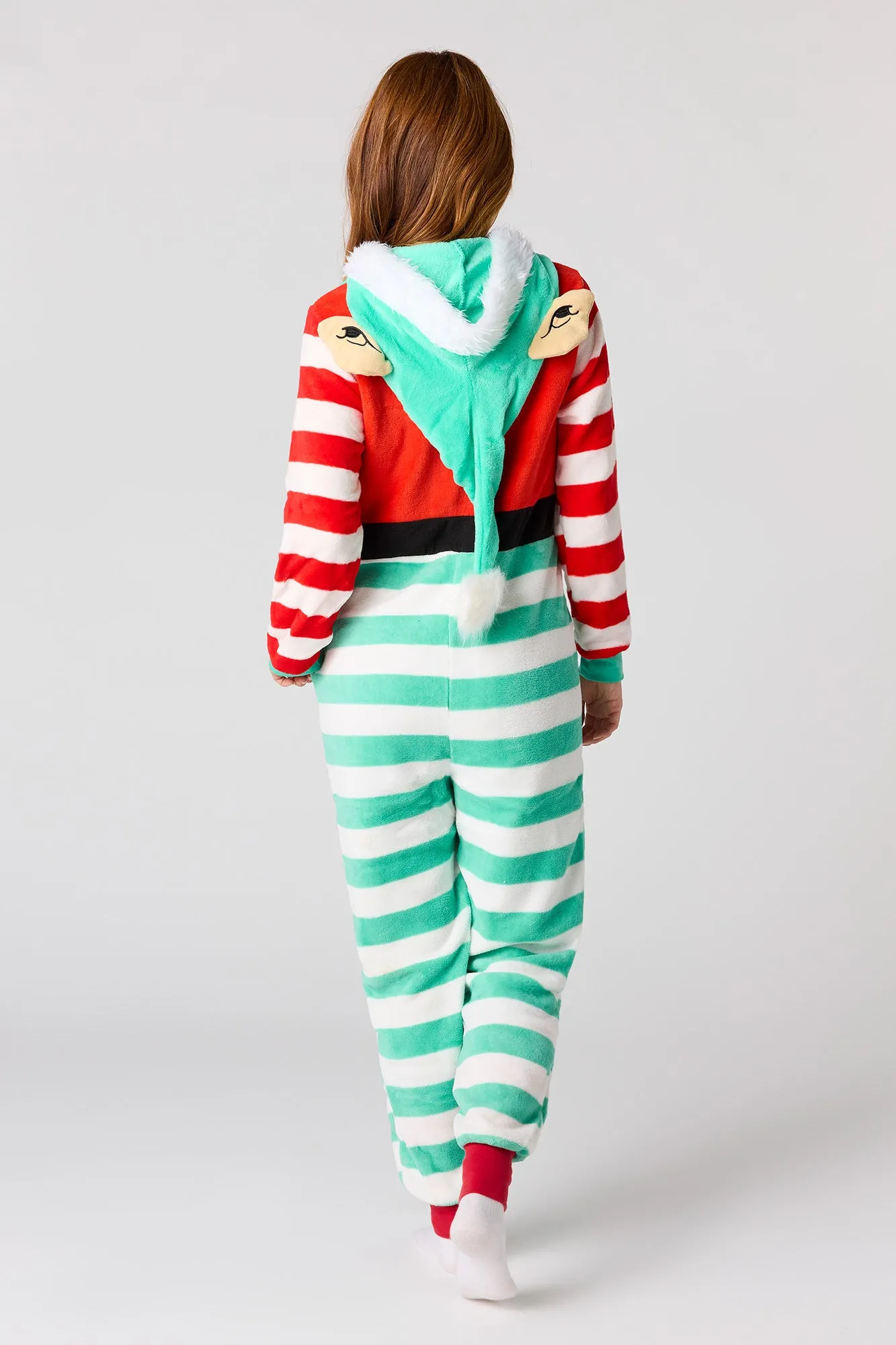 3D Elf Plush Christmas Onesie sold by Urban Planet product image thumbnail 4