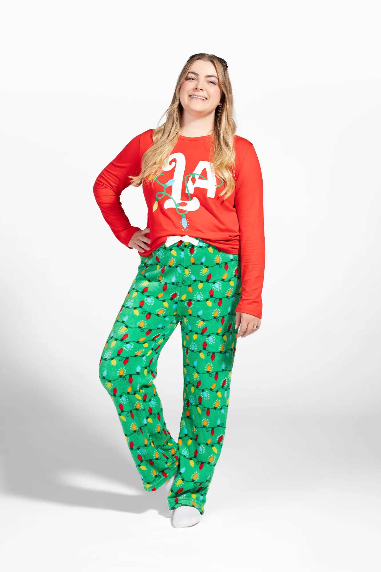 Womens Fammy Jammies 'Tis the Season Pajama Set sold by Urban Planet