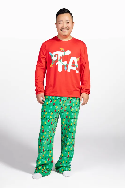 Mens Fammy Jammies 'Tis the Season Pajama Set sold by Urban Planet