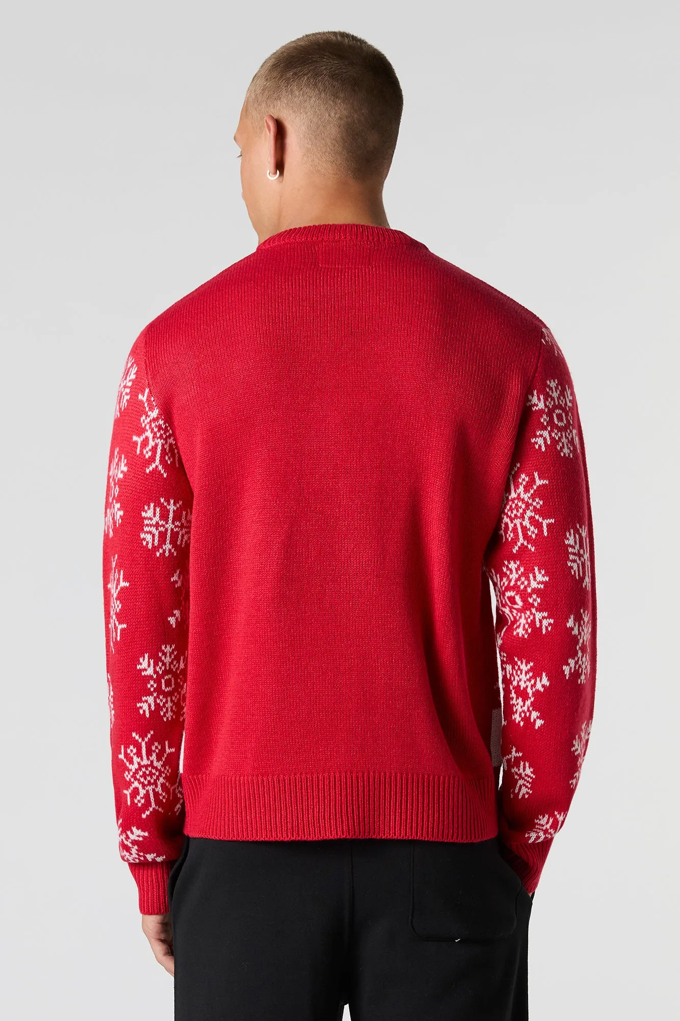 Furry Rudolph Christmas Sweater sold by Urban Planet product image thumbnail 2