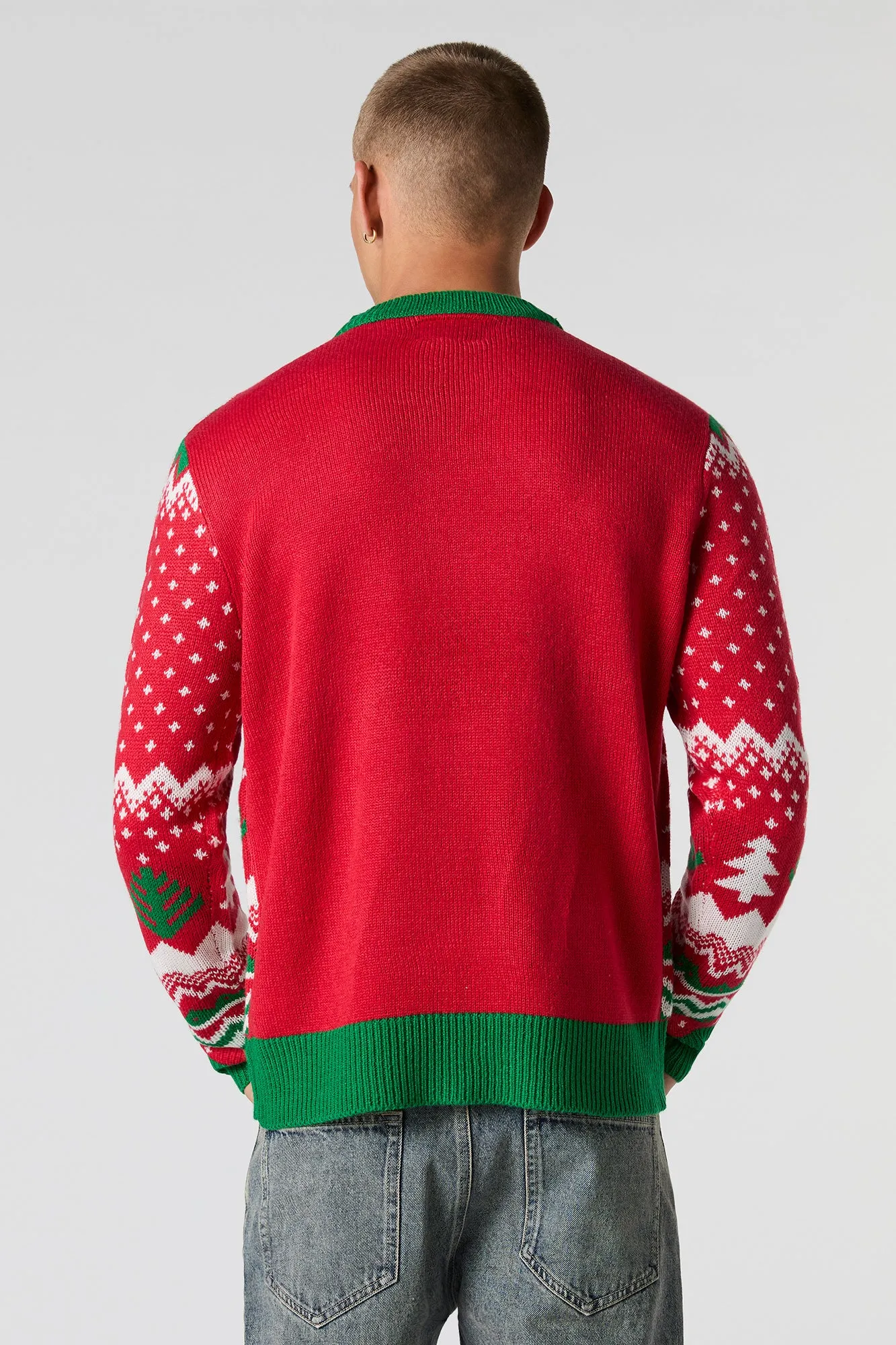 Naughty Gingerbread Christmas Sweater sold by Urban Planet product image thumbnail 2