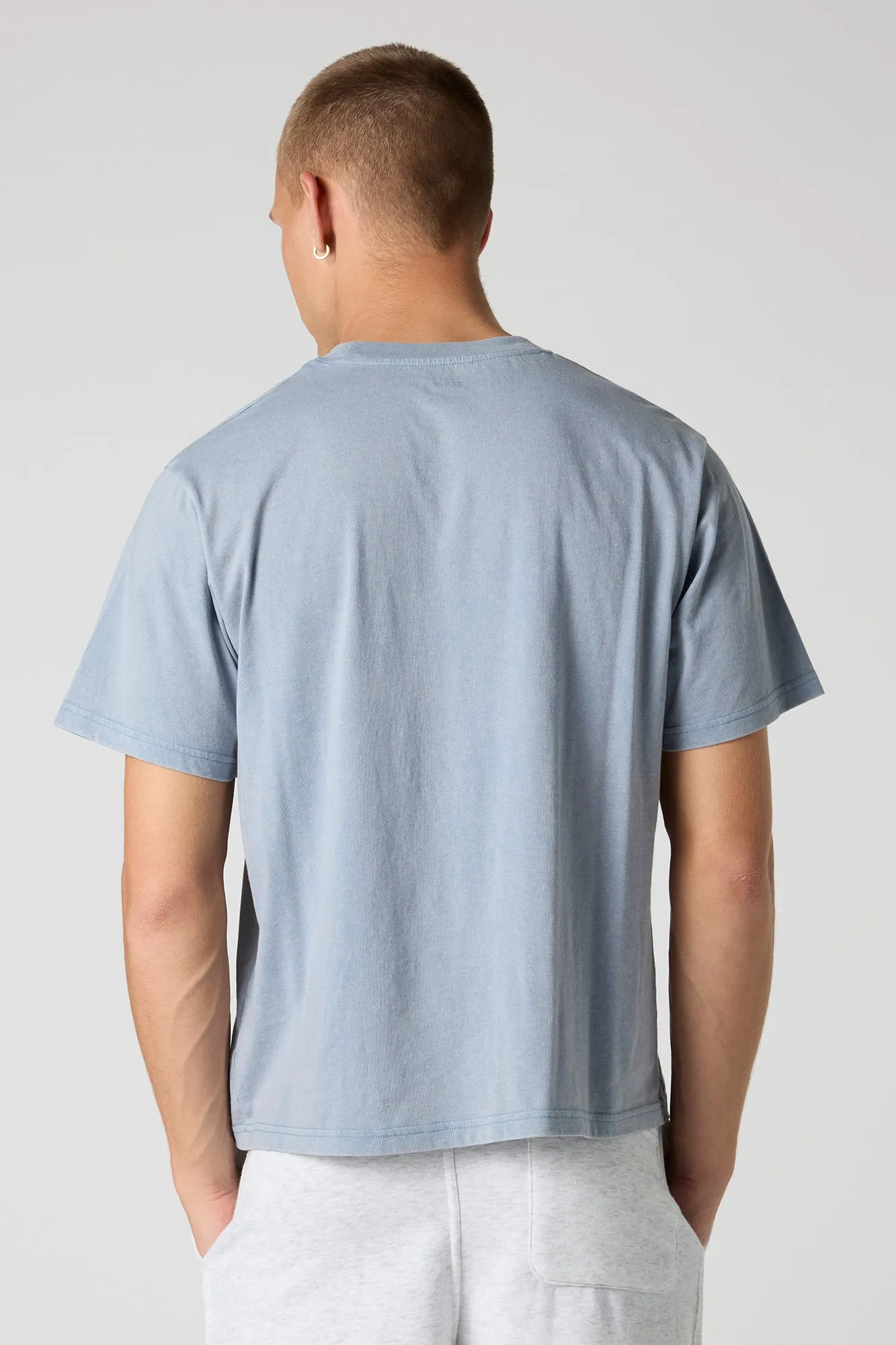 Premium Heavyweight Cotton Graphic Washed T-Shirt sold by Urban Planet product image thumbnail 2