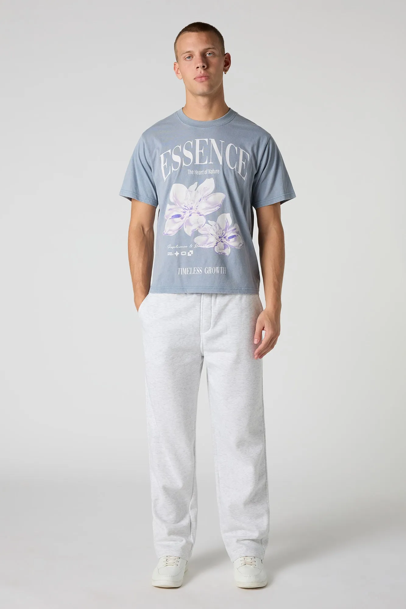 Premium Heavyweight Cotton Graphic Washed T-Shirt sold by Urban Planet product image thumbnail 3