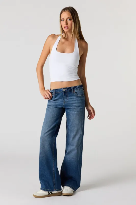 Low Rise Baggy Dark Jean sold by Urban Planet