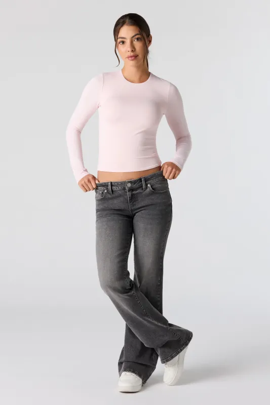 Low Rise Flare Grey Jean sold by Urban Planet