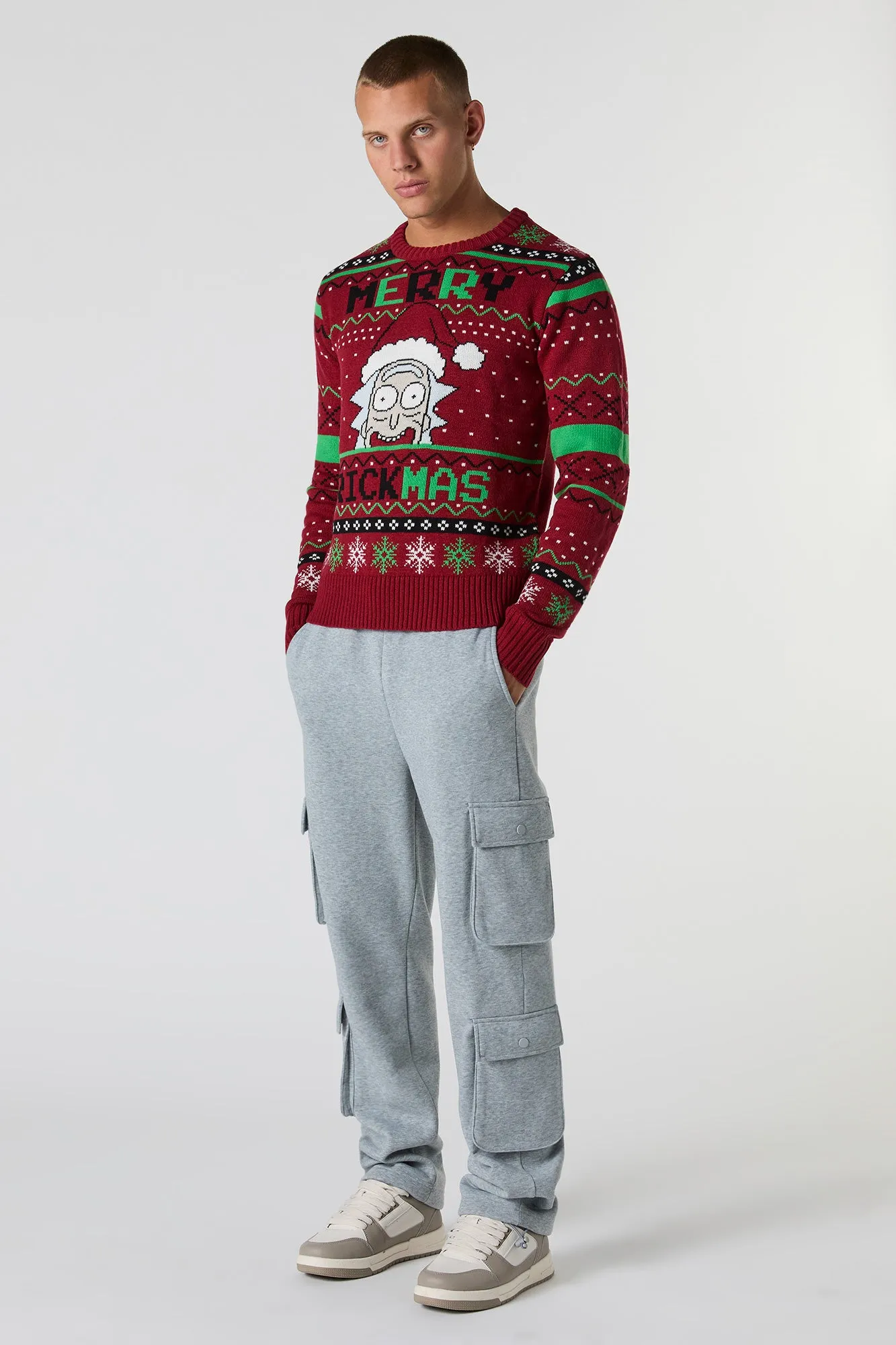 Rick & Morty Christmas Sweater sold by Urban Planet product image thumbnail 3