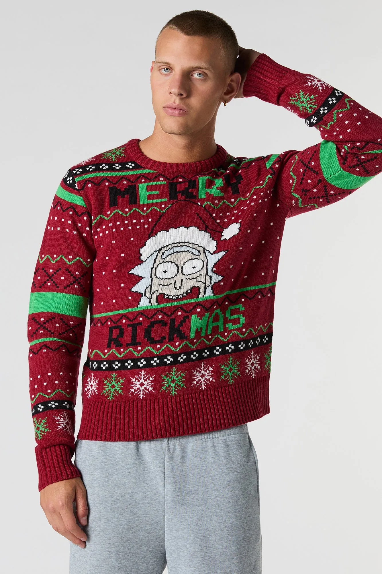 Rick & Morty Christmas Sweater sold by Urban Planet