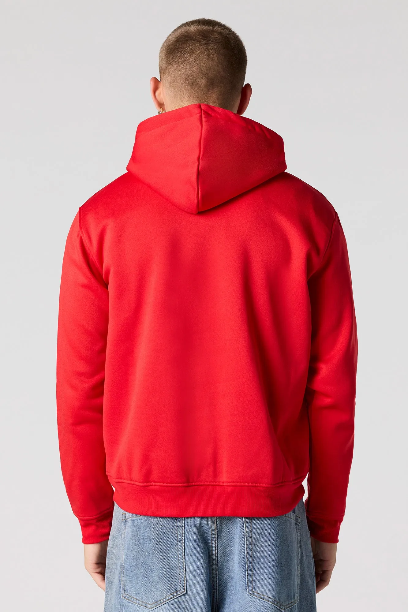 Grinch Graphic Christmas Fleece Hoodie sold by Urban Planet product image thumbnail 2