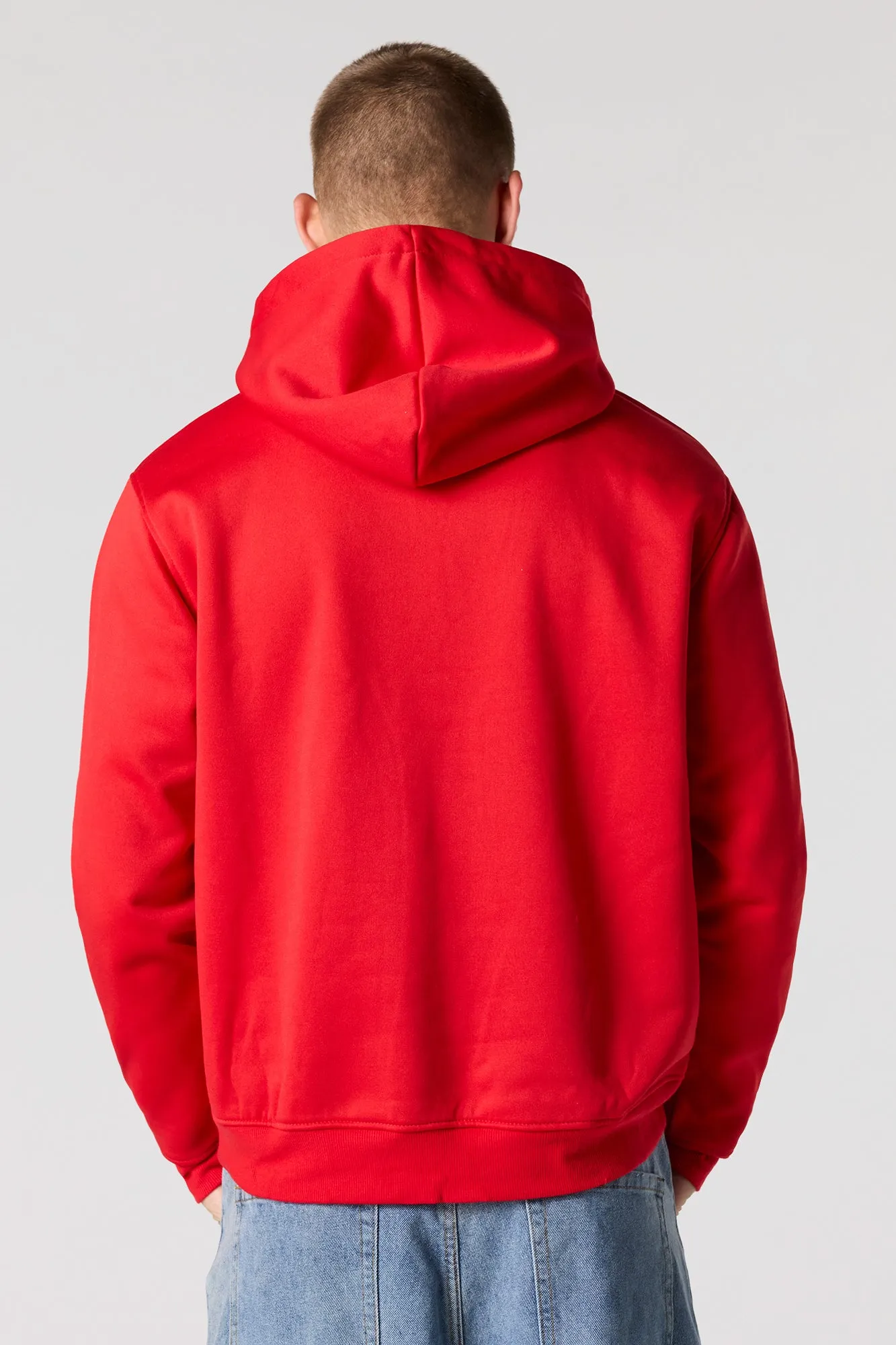 Grinch Graphic Christmas Fleece Hoodie sold by Urban Planet product image thumbnail 5