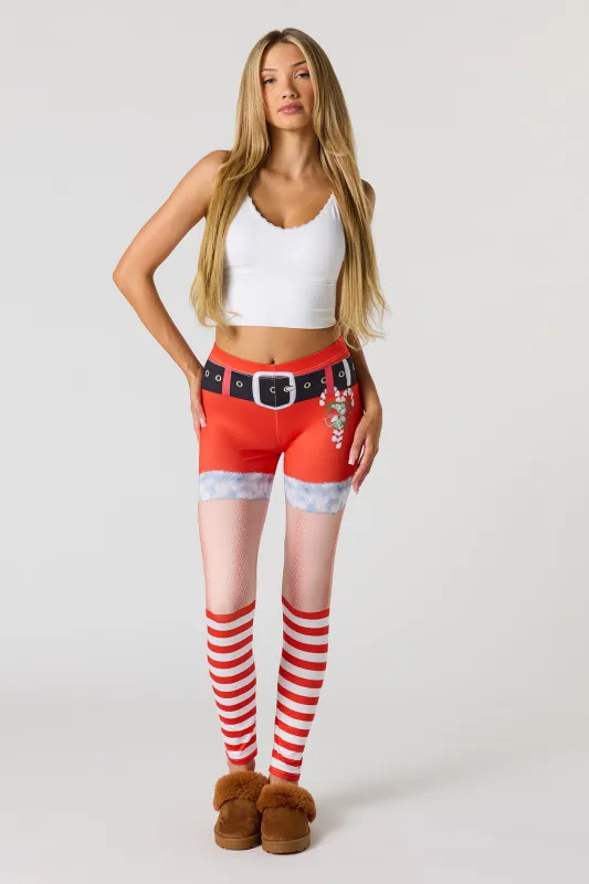 Christmas Printed Legging sold by Urban Planet