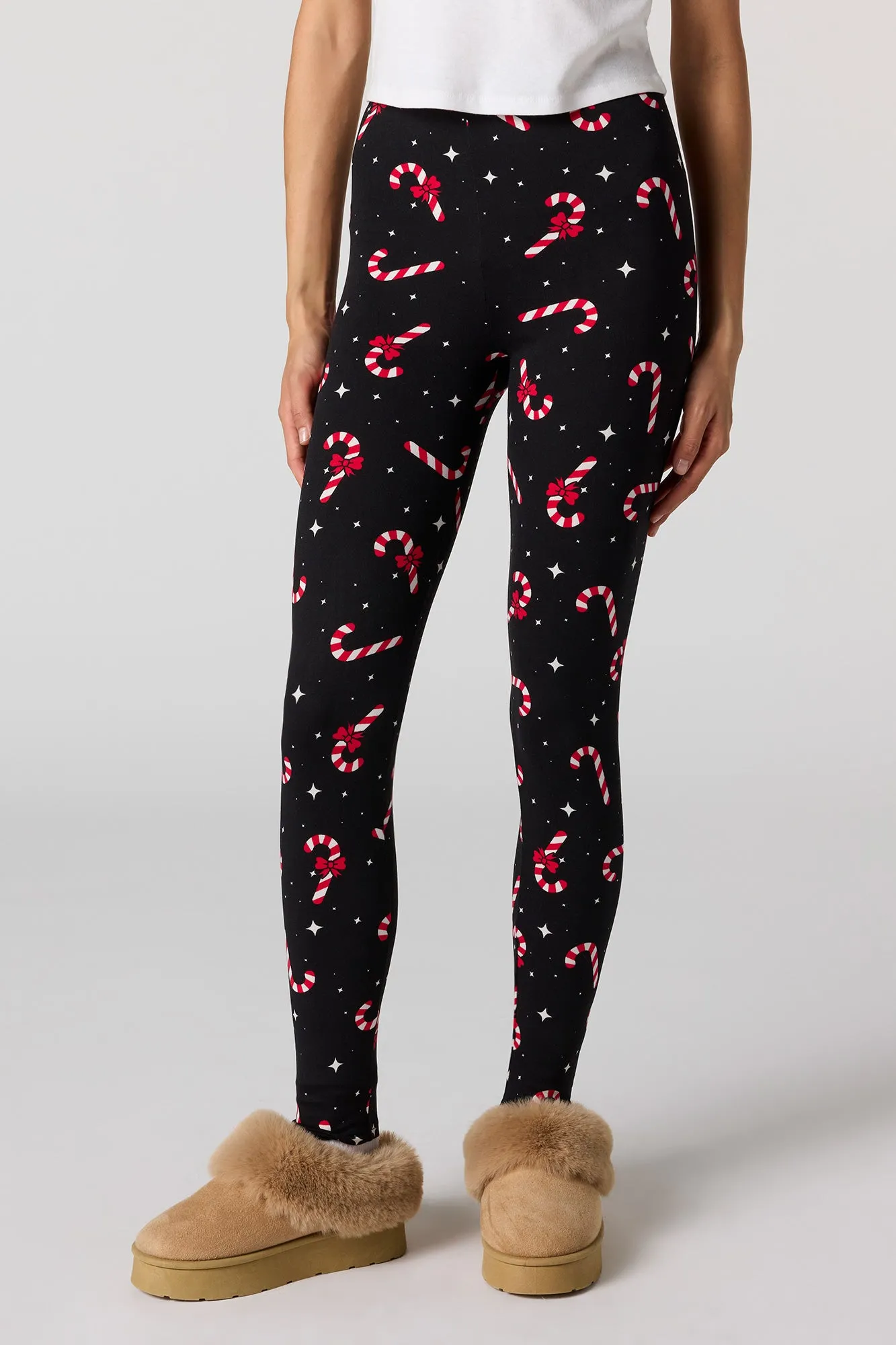 Christmas Print Legging sold by Urban Planet product image thumbnail 5