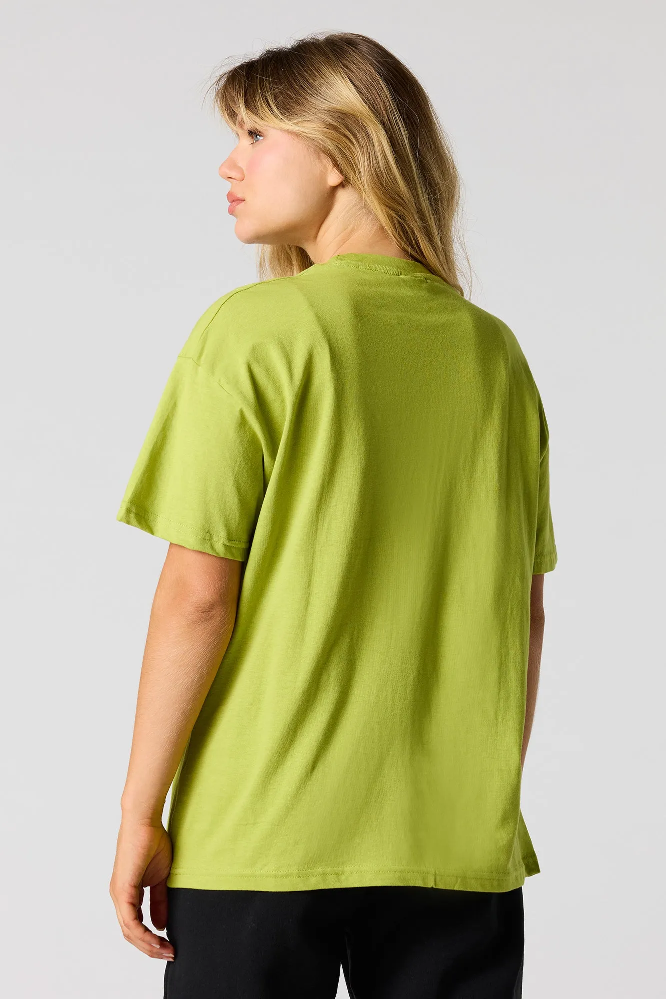 The Grinch Graphic Boyfriend T-Shirt sold by Urban Planet product image thumbnail 5