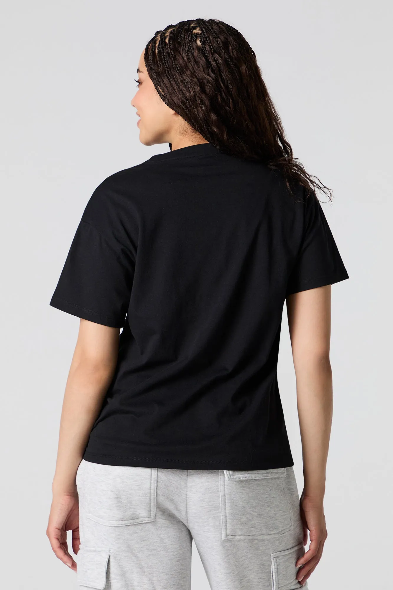 Stitch Christmas Graphic Boyfriend T-Shirt sold by Urban Planet product image thumbnail 2