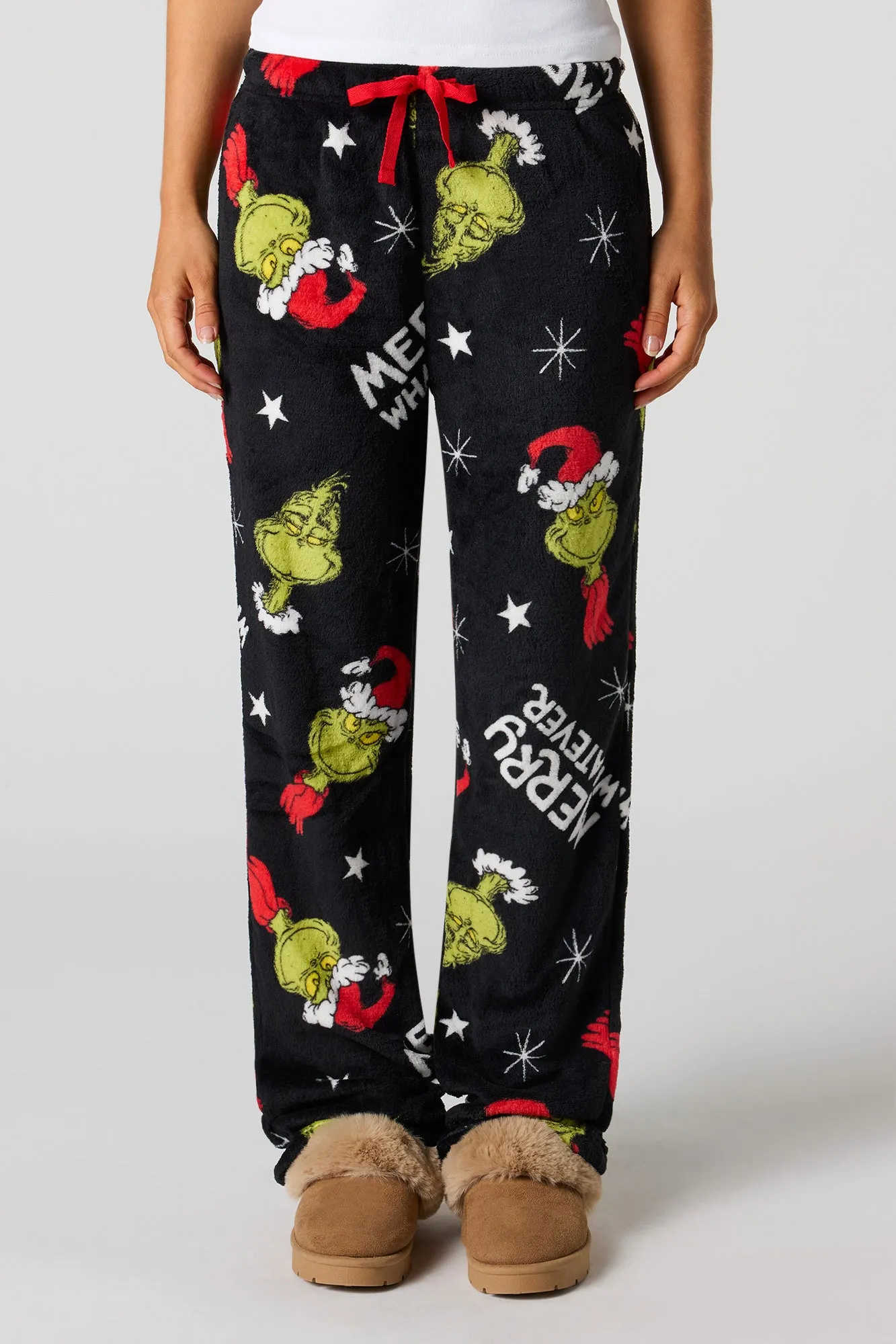 The Grinch Plush Pajama Pant sold by Urban Planet product image thumbnail 2