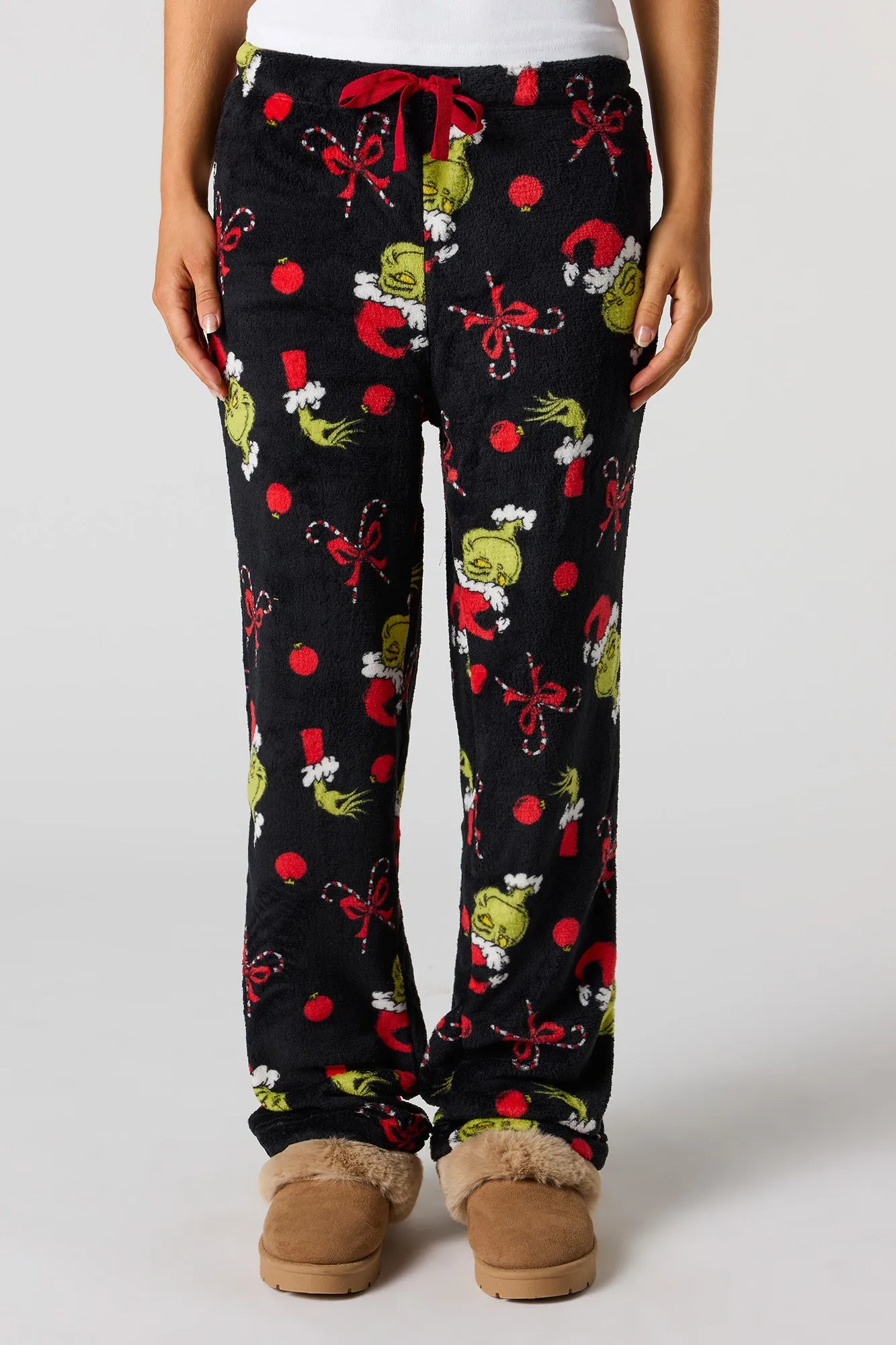 The Grinch Plush Pajama Pant sold by Urban Planet product image thumbnail 5