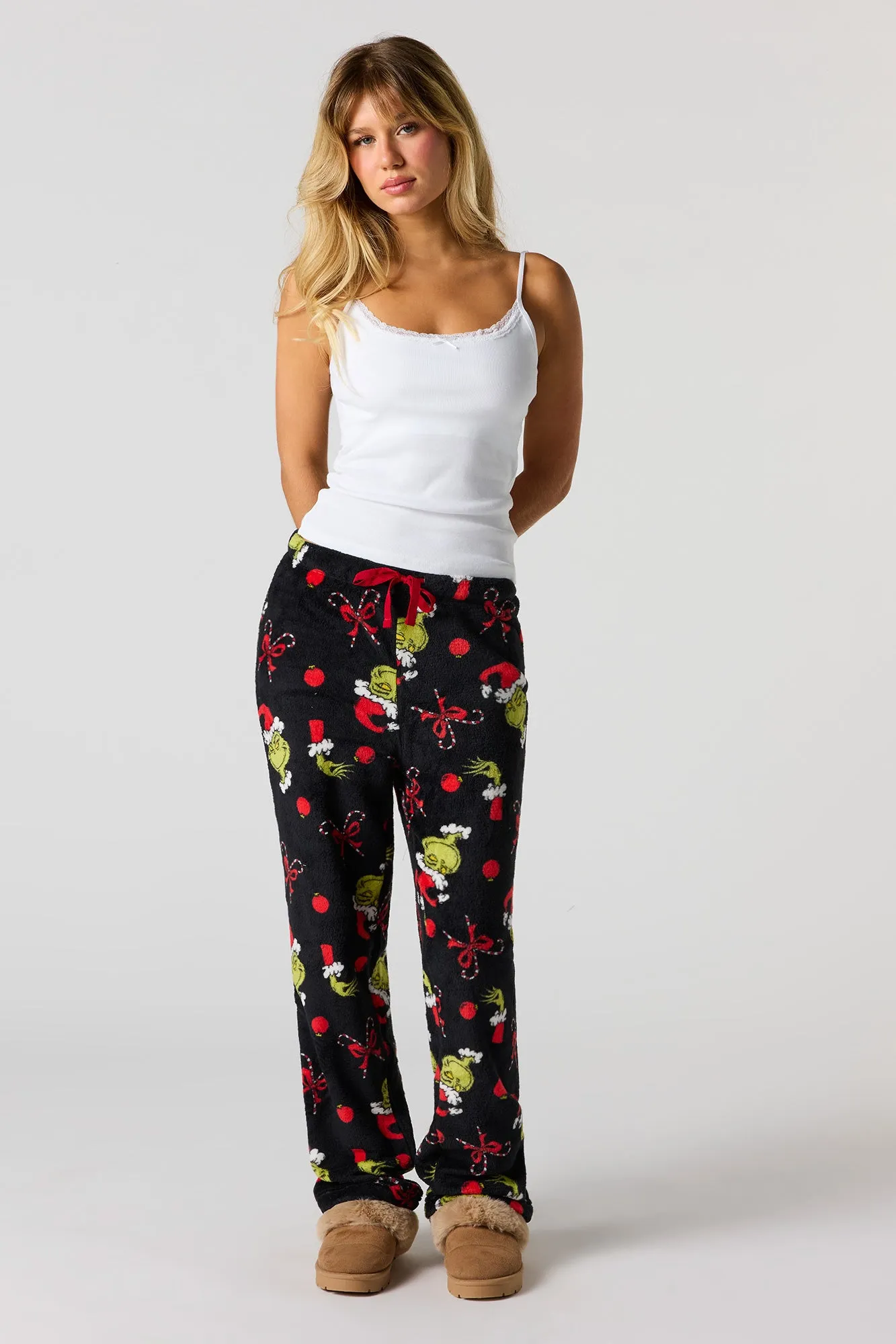 The Grinch Plush Pajama Pant sold by Urban Planet product image thumbnail 4