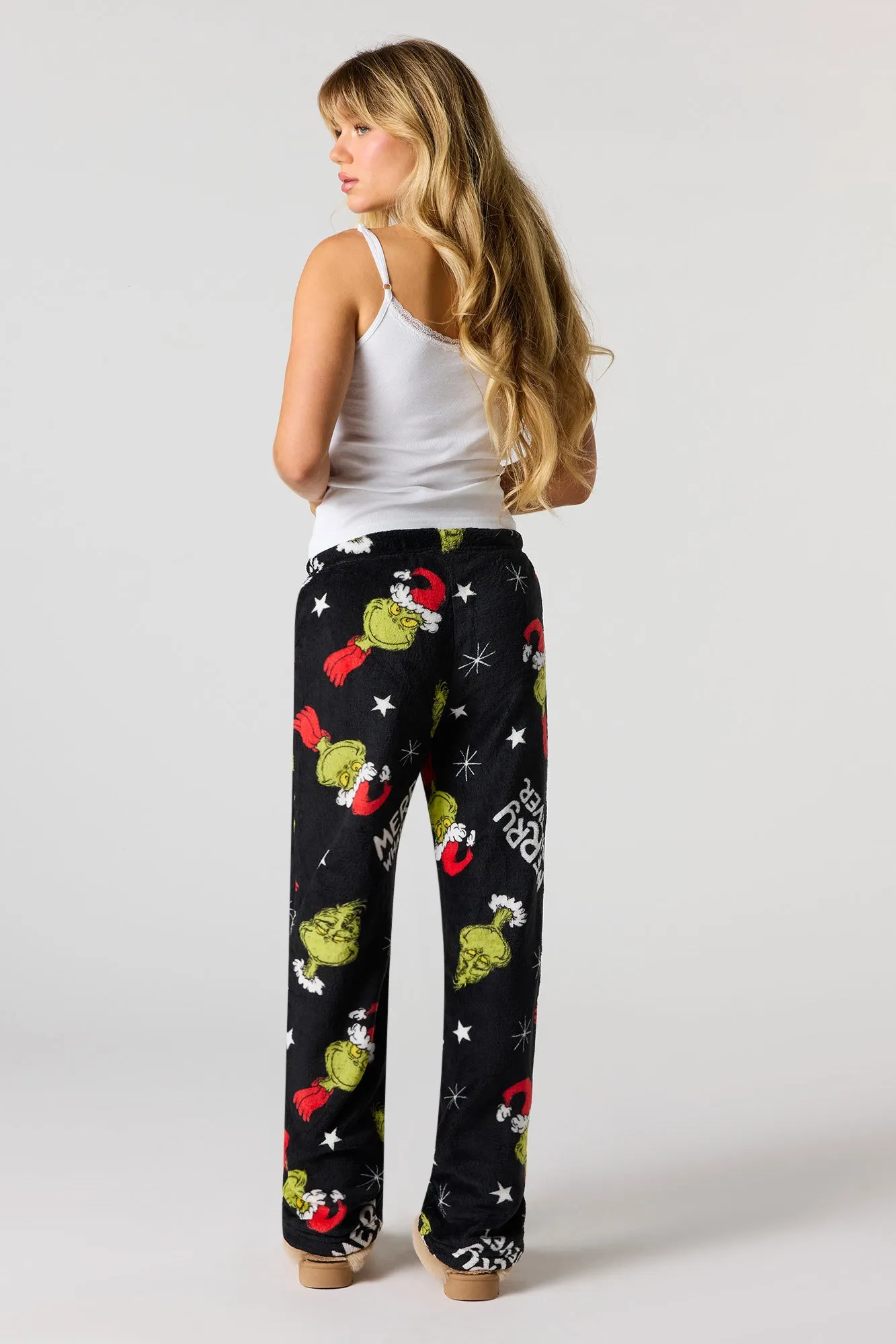 The Grinch Plush Pajama Pant sold by Urban Planet product image thumbnail 3