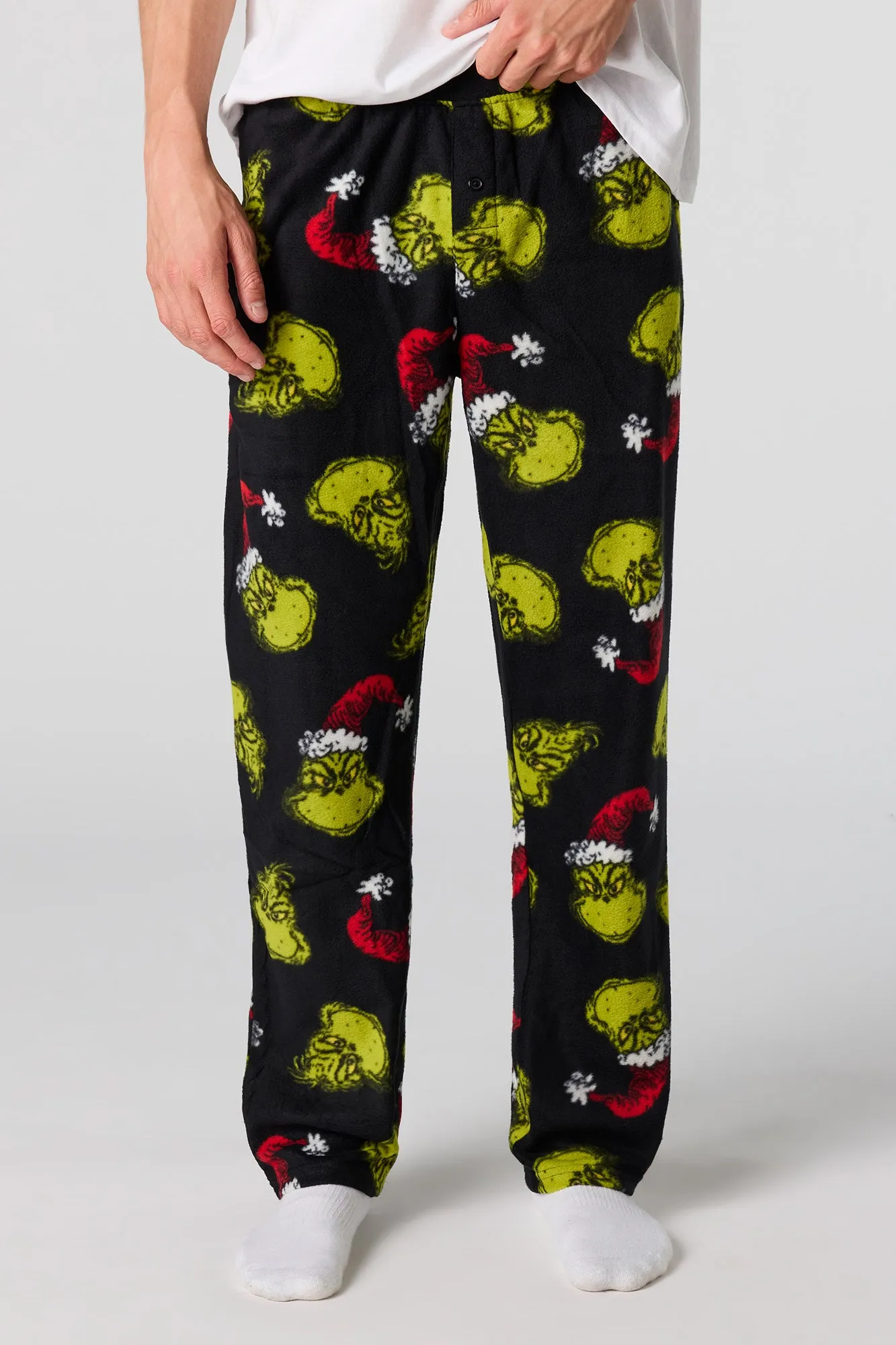 The Grinch Plush Pajama Pant sold by Urban Planet product image thumbnail 4