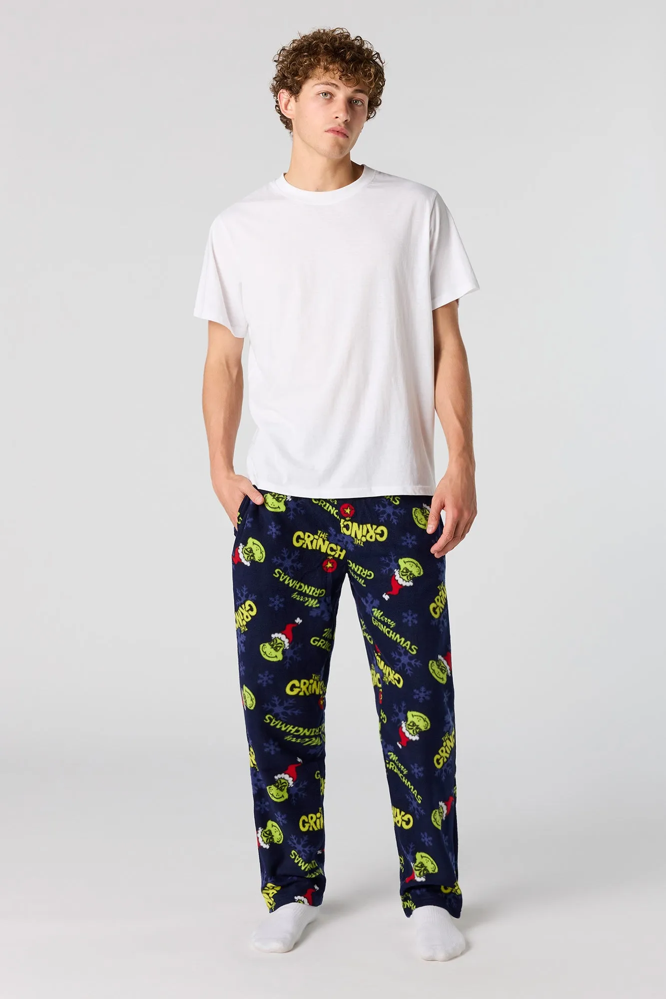 The Grinch Plush Pajama Pant sold by Urban Planet product image thumbnail 2