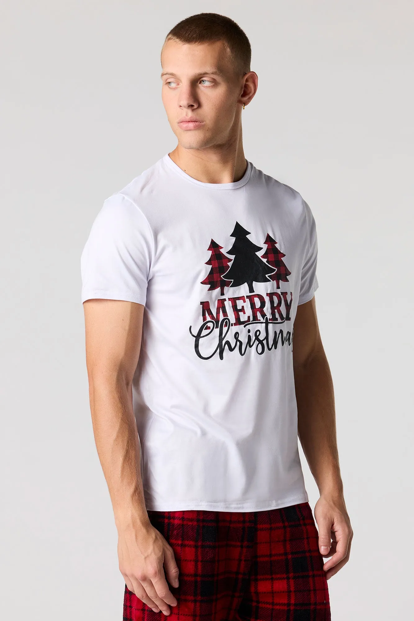 Mens Fammy Jammies Merry Christmas Pajama Set sold by Urban Planet product image thumbnail 2