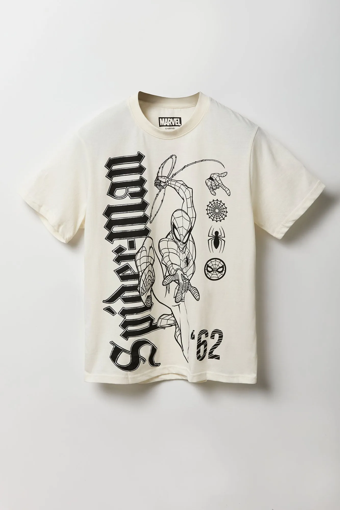 Spider-Man Graphic T-Shirt sold by Urban Planet product image thumbnail 2