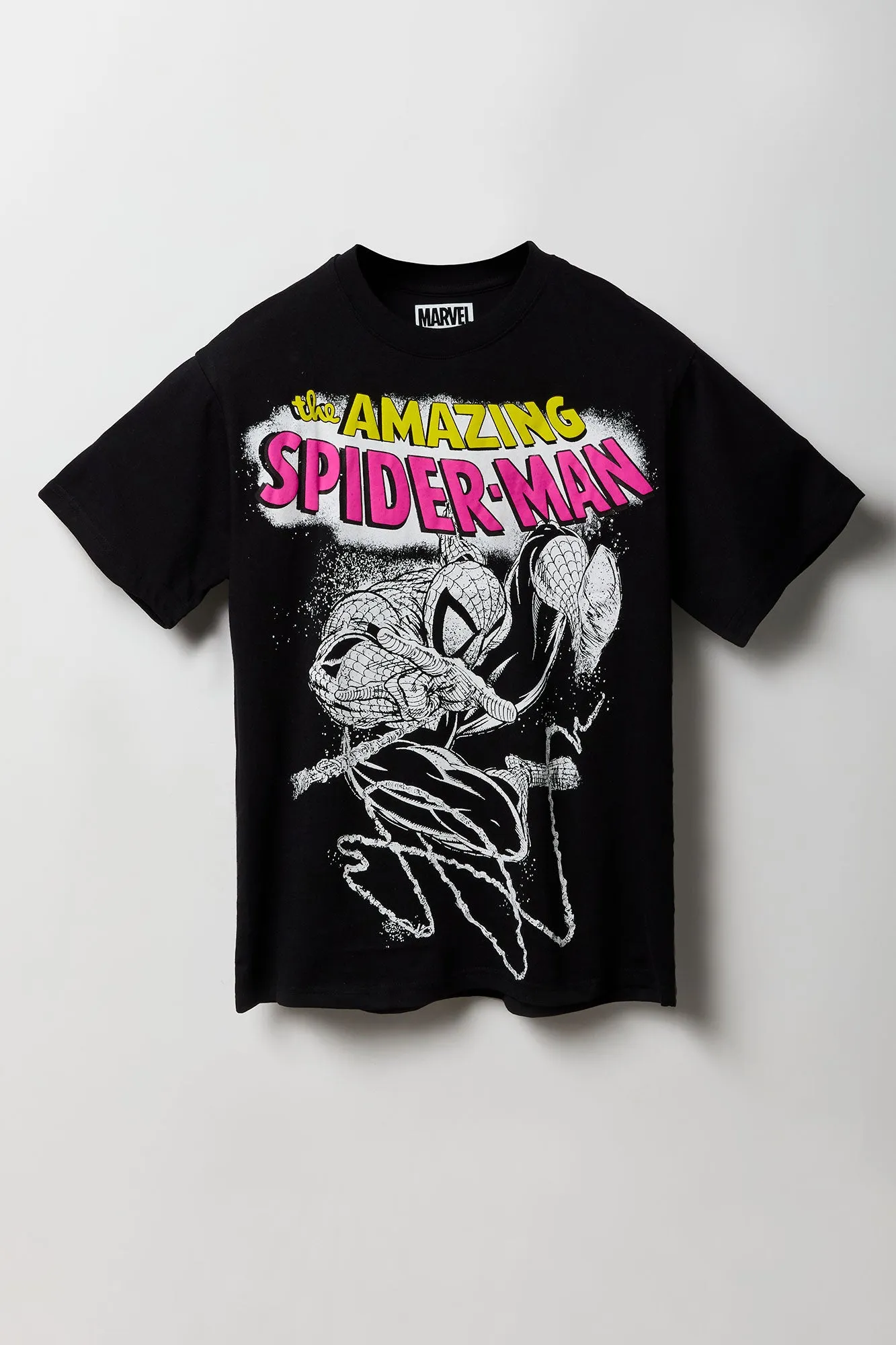 Spider-Man Graphic T-Shirt sold by Urban Planet product image thumbnail 3
