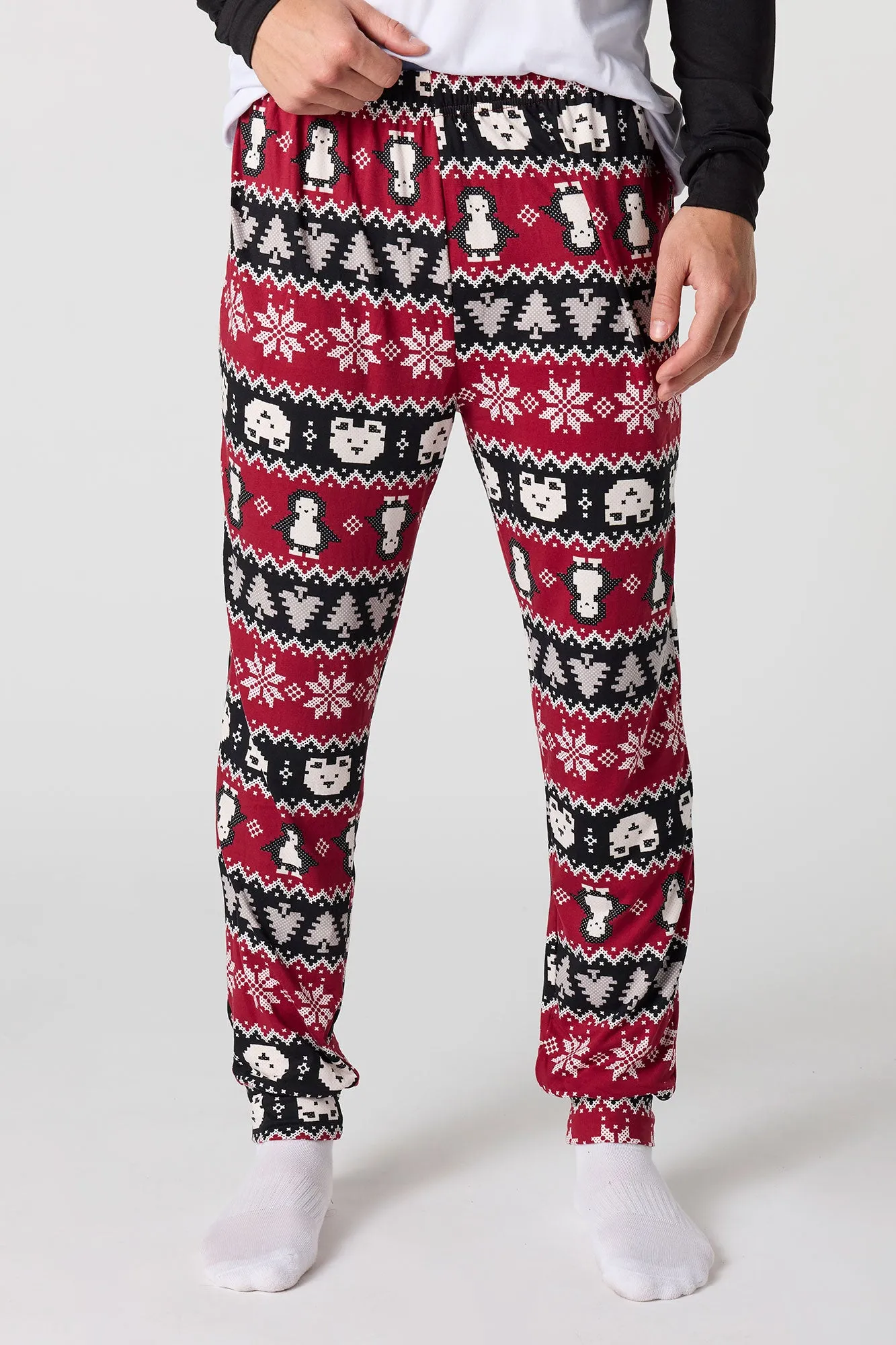 Mens Fammy Jammies Naughty List Pajama Set sold by Urban Planet product image thumbnail 3