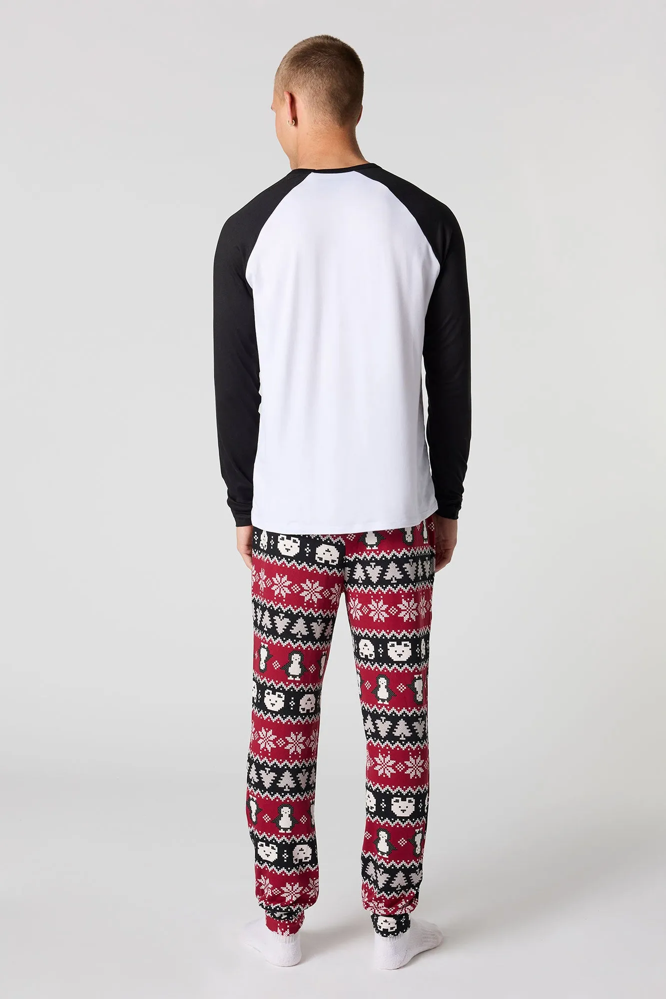 Mens Fammy Jammies Naughty List Pajama Set sold by Urban Planet product image thumbnail 5