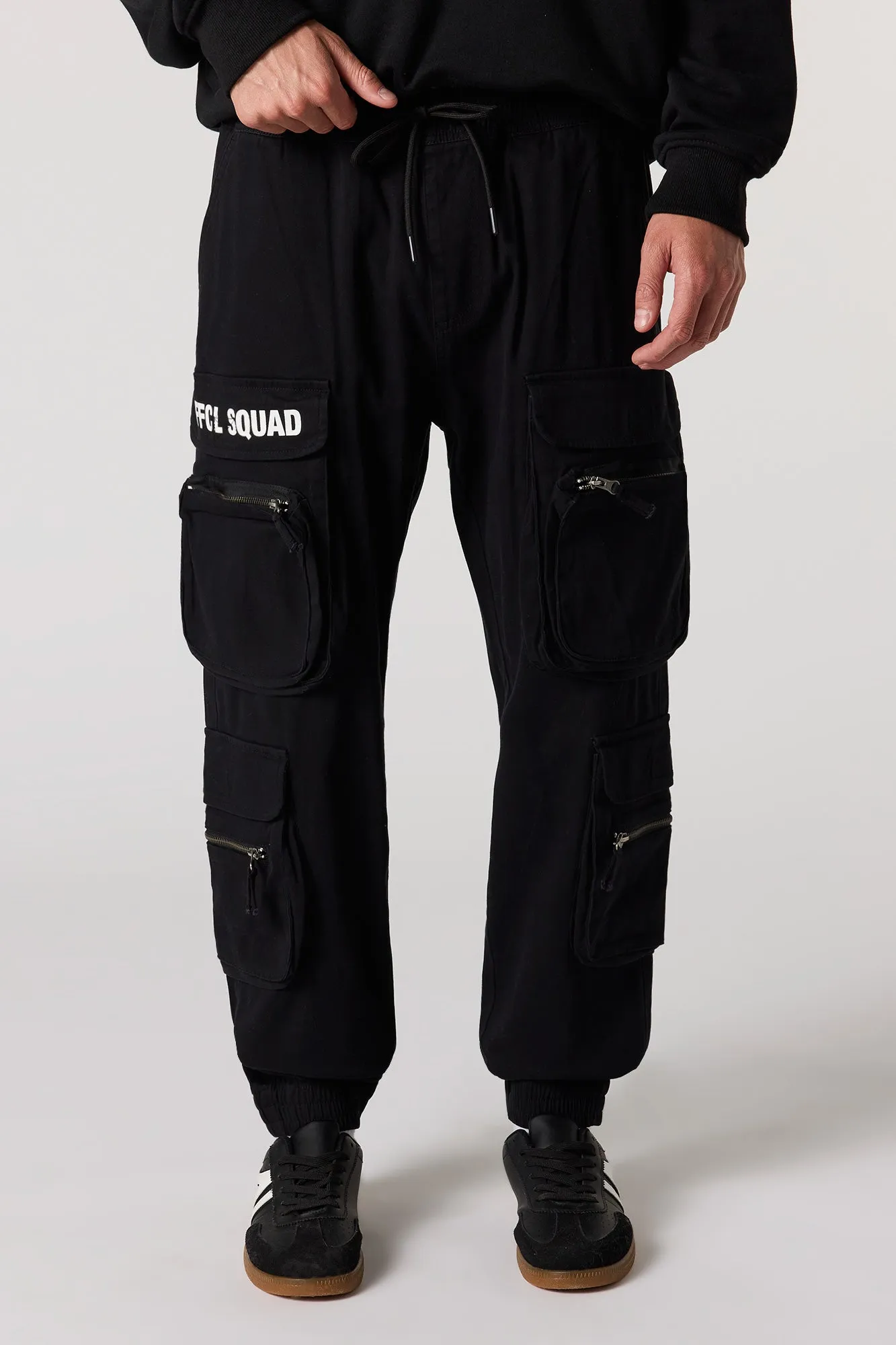 Offcl Squad Graphic Cargo Jogger sold by Urban Planet product image thumbnail 4