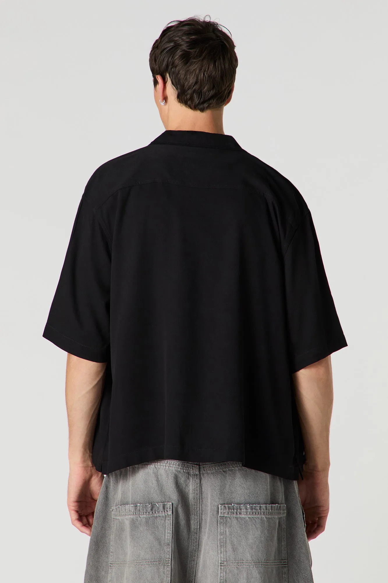 Boxy Button-Up Top sold by Urban Planet product image thumbnail 5