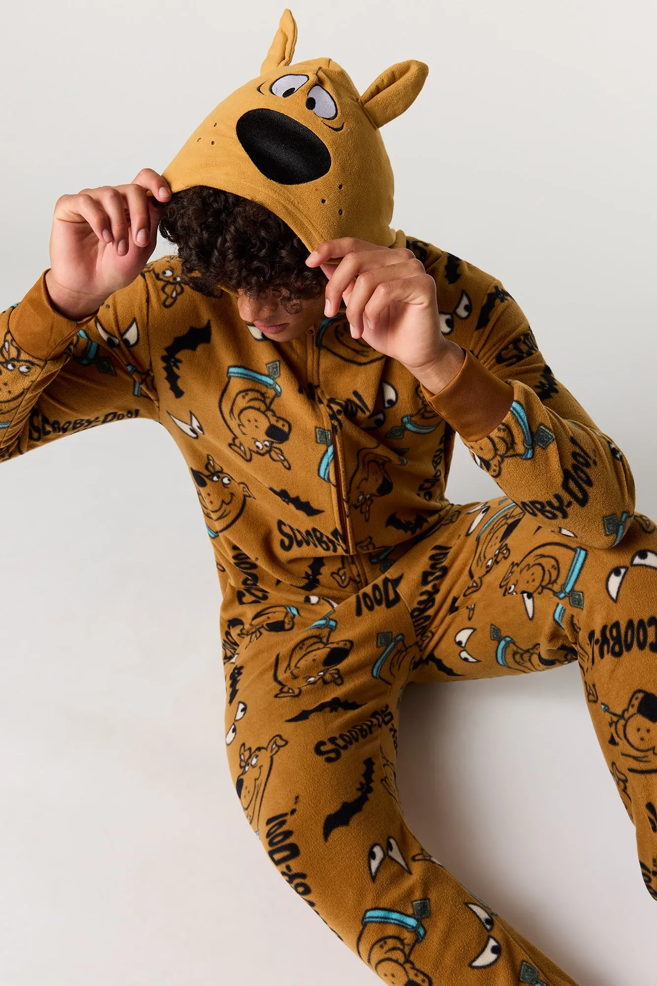3D Scooby Doo Plush Onesie sold by Urban Planet