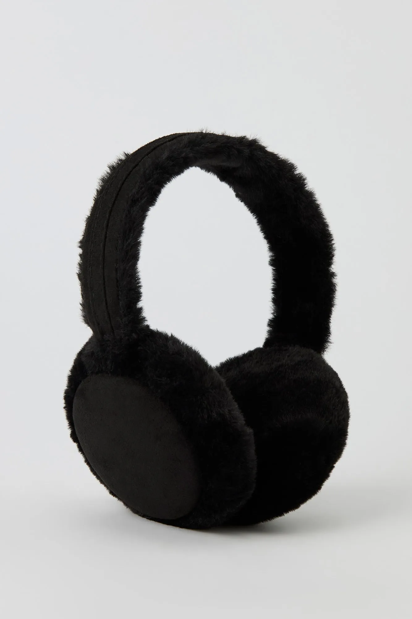 Fuzzy Suede Earmuffs sold by Urban Planet product image thumbnail 3