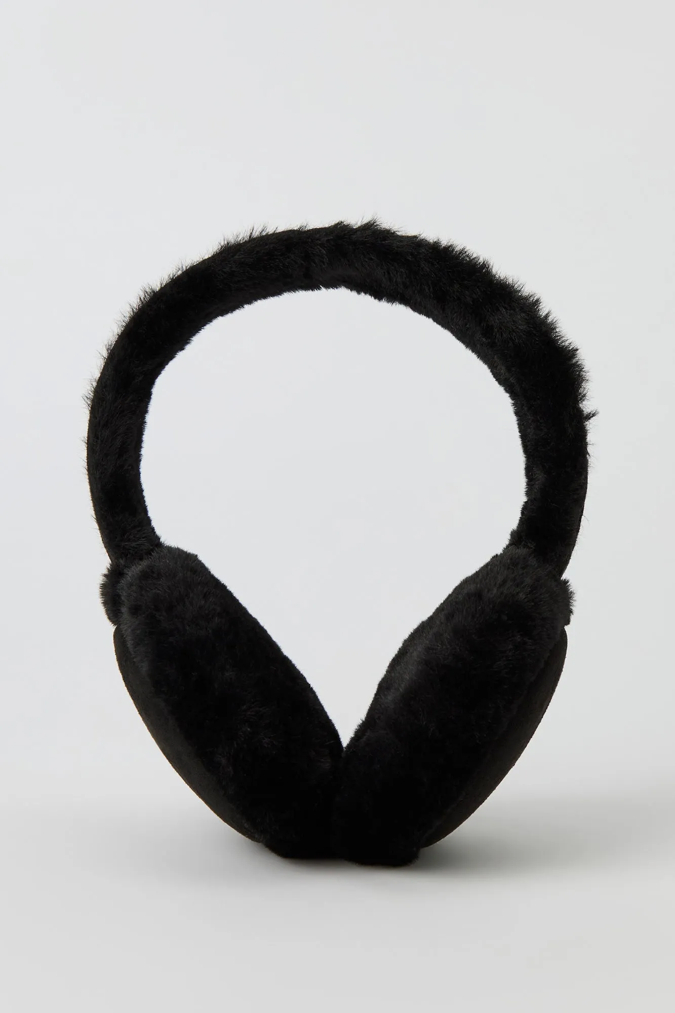 Fuzzy Suede Earmuffs sold by Urban Planet product image thumbnail 2