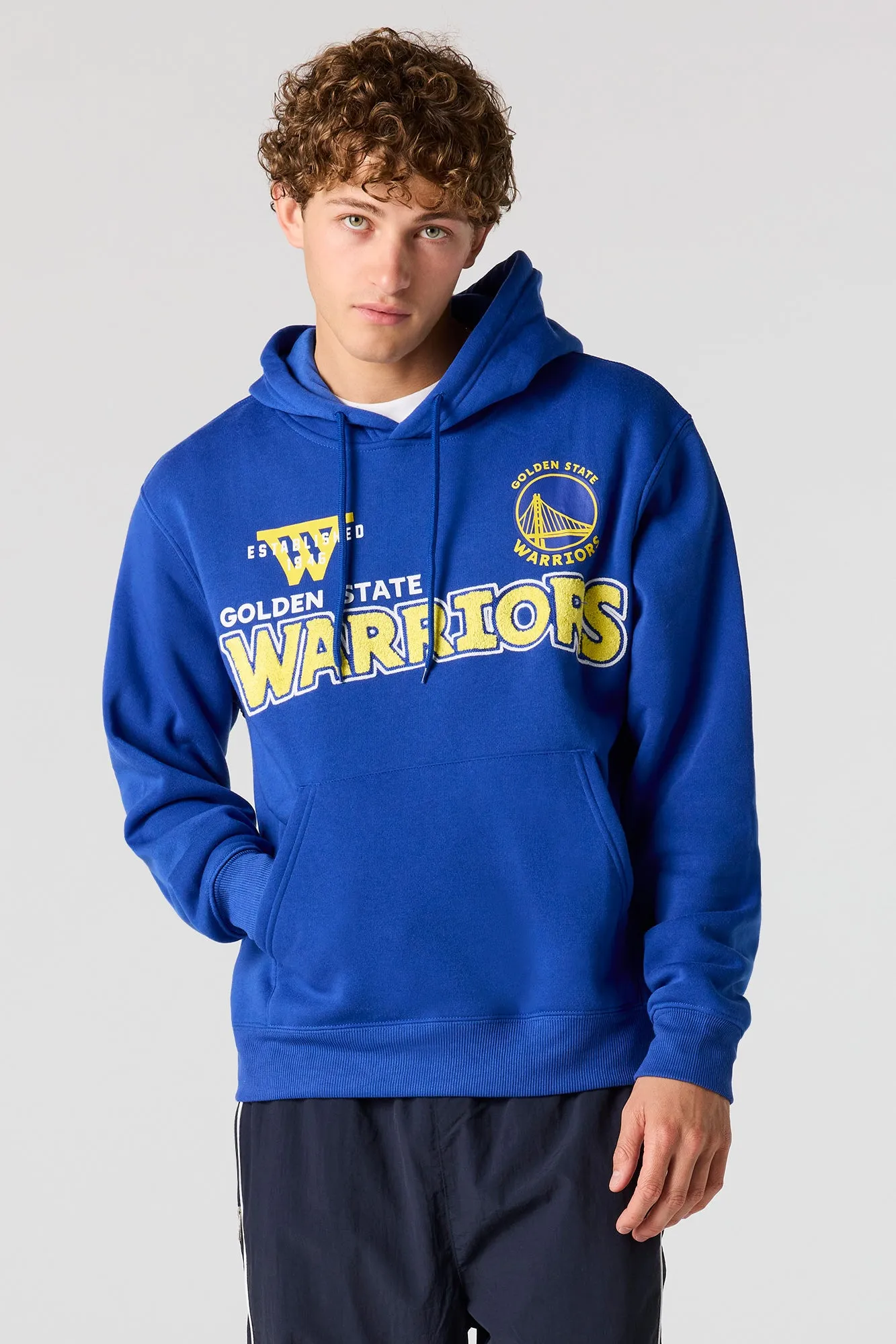 Golden State Warriors Chenille Embroidered Hoodie sold by Urban Planet